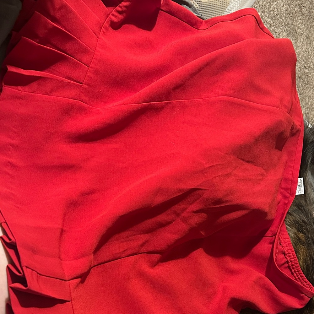 Danny & Nicole Vibrant Red Women's Matching Set